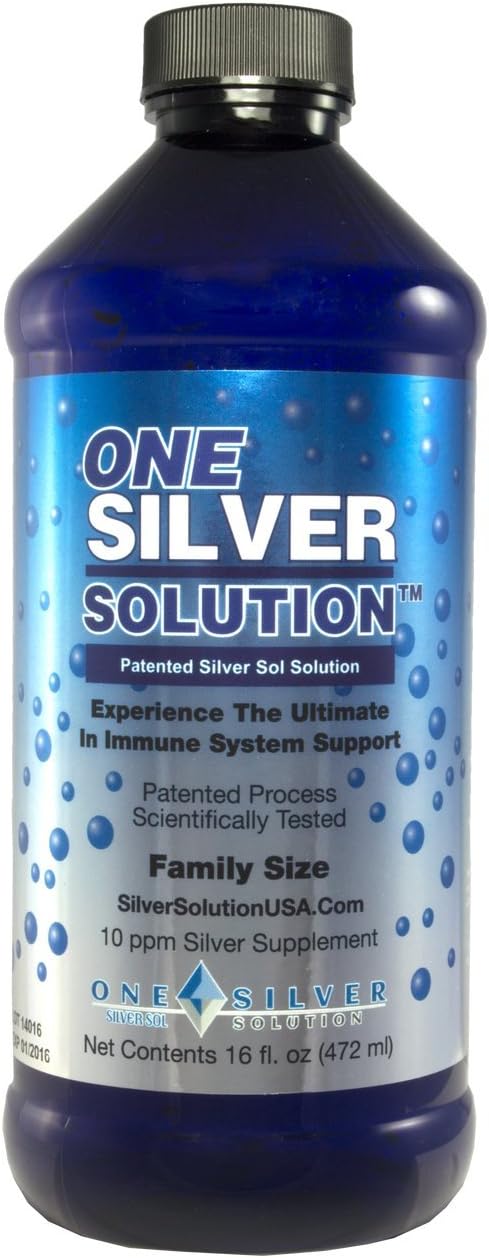 Silver Solution for Immune Support - Colloidal Silver Supplement for Overall Wellness and Health