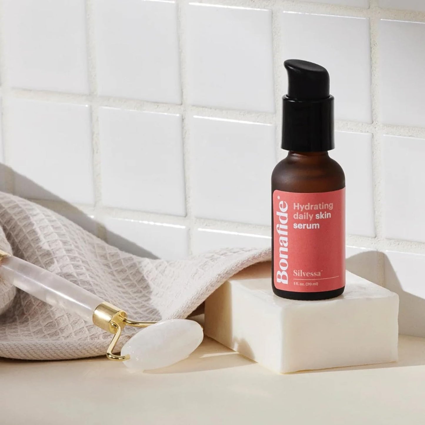 Silvessa Menopause Skin Serum - Hormone-Free Hydrating Support (1 fl oz)