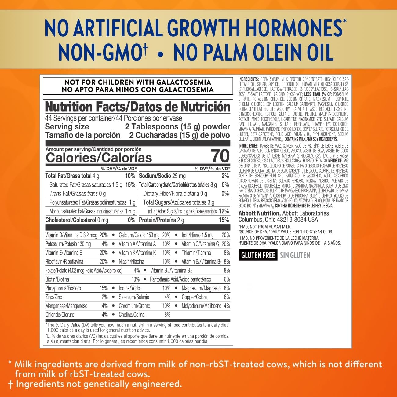 Similac Go & Grow 360 Total Care Sensitive Toddler Nutritional Drink - Powder, 23.3 oz Can - With 5 HMOs