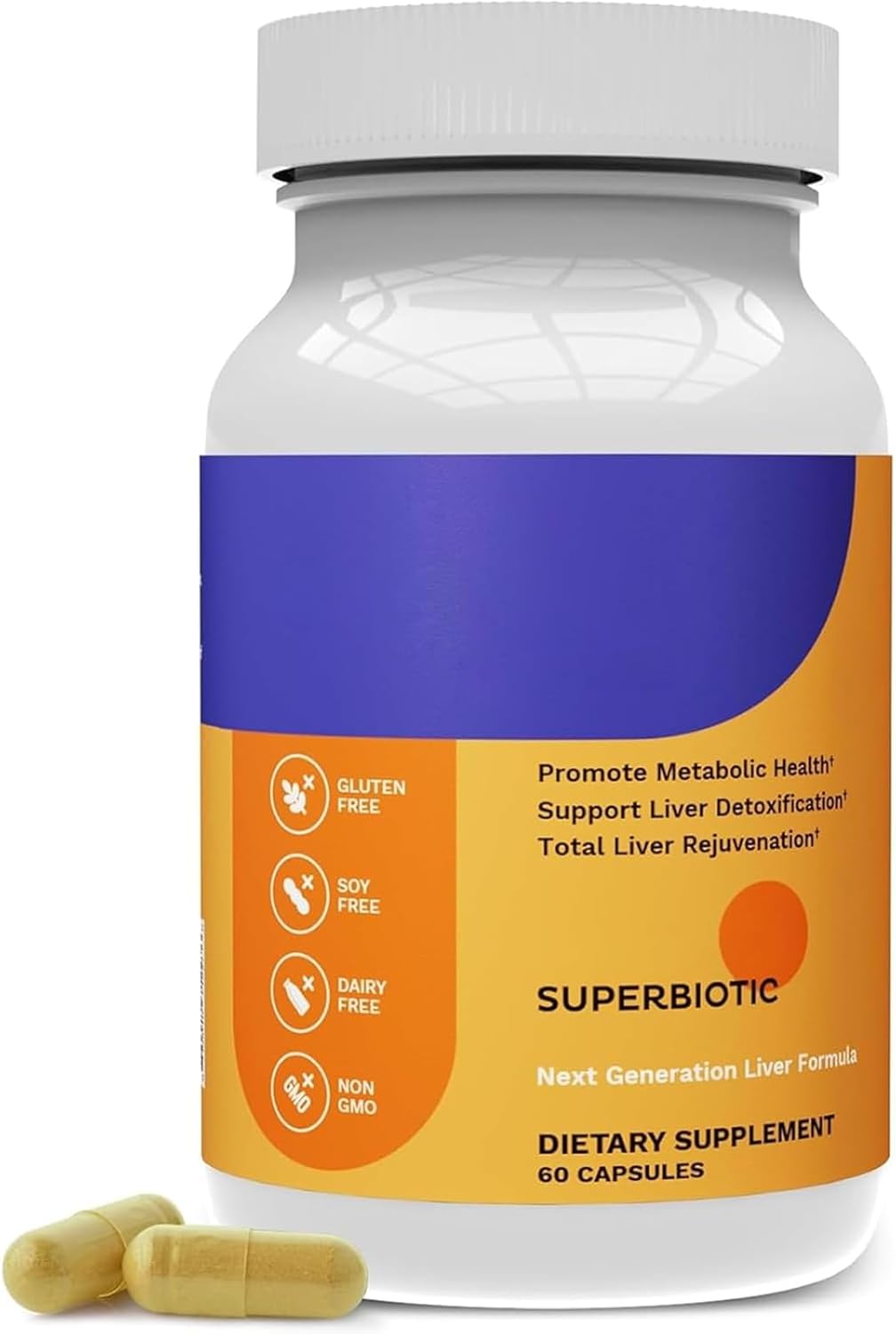 Single Liver Support Supplement for Natural Liver Recovery - 1 Capsule