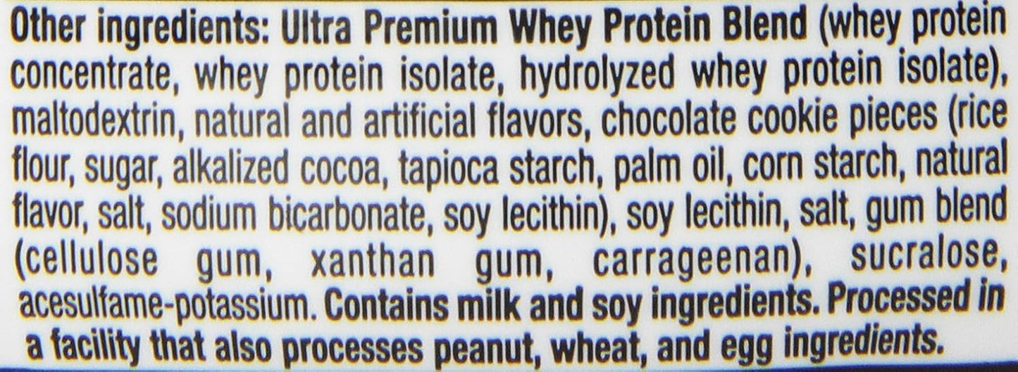 Six Star Whey Protein Plus Cookies and Cream - Lean Muscle Builder for Men and Women - Whey Protein Isolate & Peptides - 2 lbs Package - BoostGo Australia