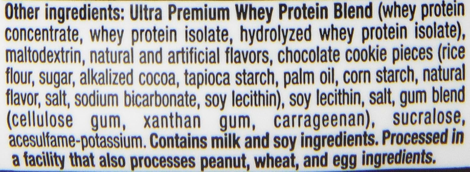 Six Star Whey Protein Plus Cookies and Cream - Lean Muscle Builder for Men and Women - Whey Protein Isolate & Peptides - 2 lbs Package - BoostGo Australia