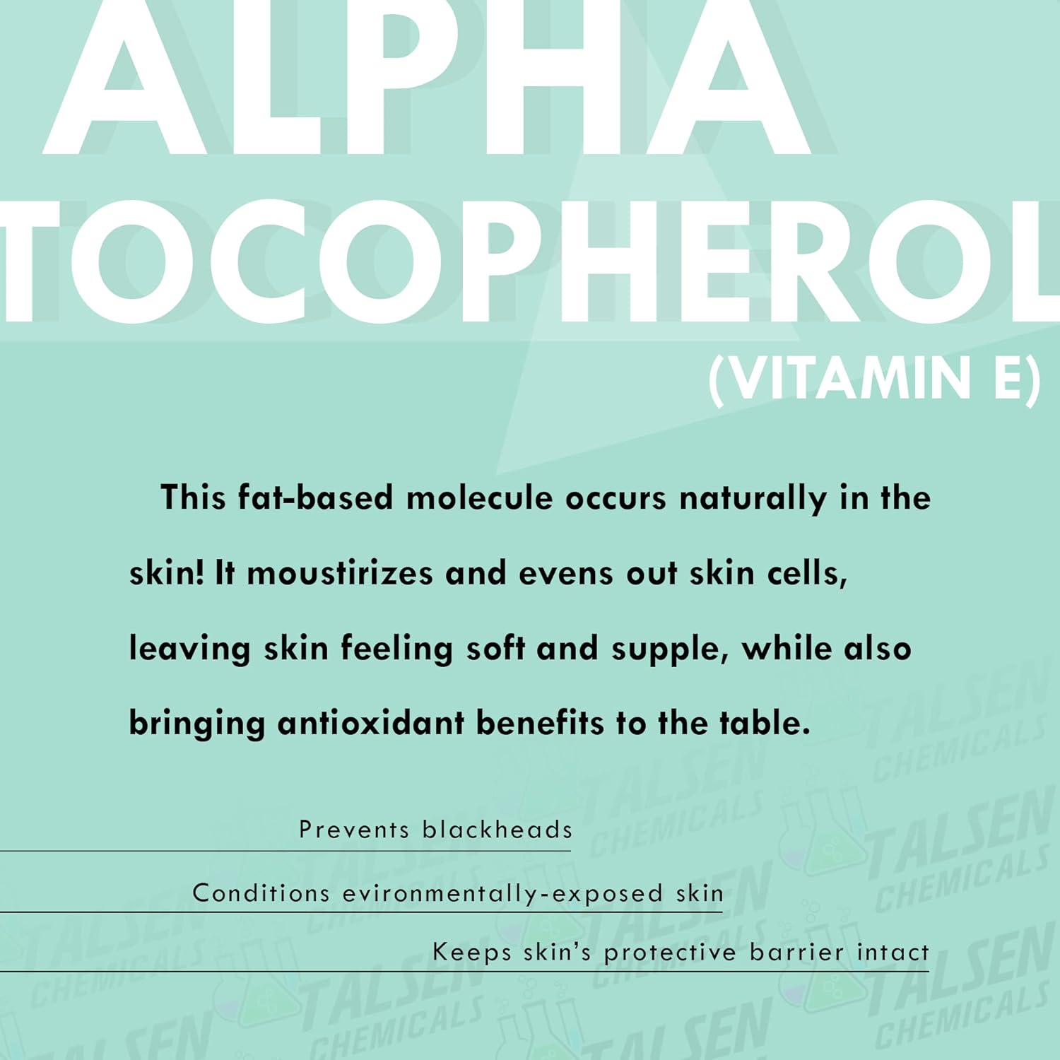 Skin Care DIY Cosmetic Grade 700 IU Vitamin E Powder - Talsen Chemicals Alpha Tocopheryl Acetate (4 oz / 113 g)