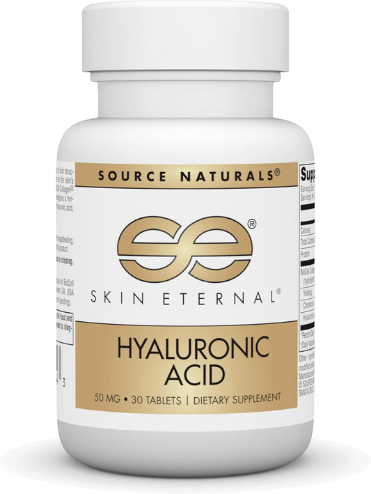 Skin Eternal Hyaluronic Acid Tablets - 30 Count - 50mg