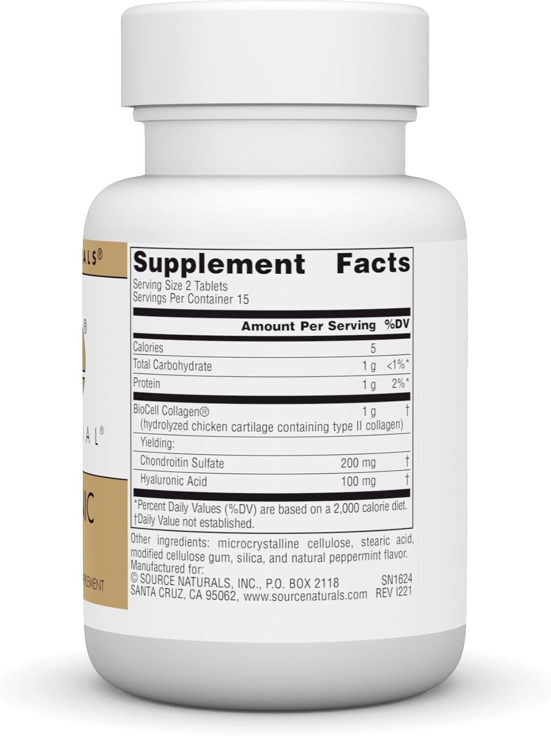 Skin Eternal Hyaluronic Acid Tablets - 30 Count - 50mg