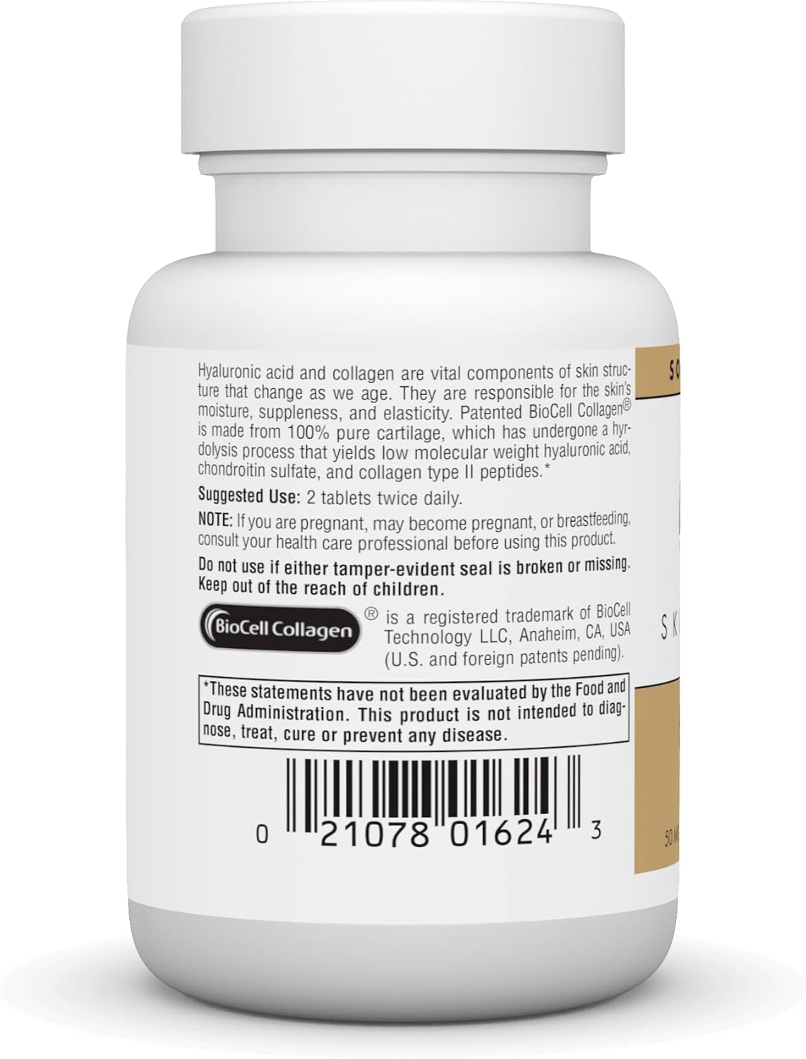 Skin Eternal Hyaluronic Acid Tablets - 30 Count - 50mg