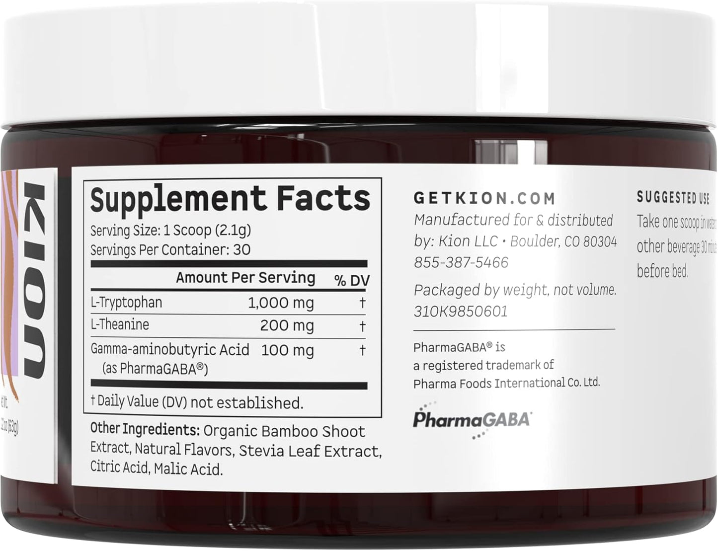 Sleep Support Powder with Honey Lavender Flavor | Promotes Fast Sleep, Better Quality Sleep | Amino Acid Formula | 30 Servings