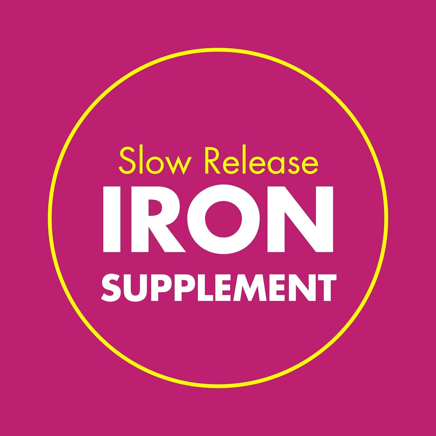 Slow-Mag Muscle and Heart Supplement with Magnesium Chloride, Calcium, and Slow-Fe Iron Deficiency Support - 120 Count & 60 Count