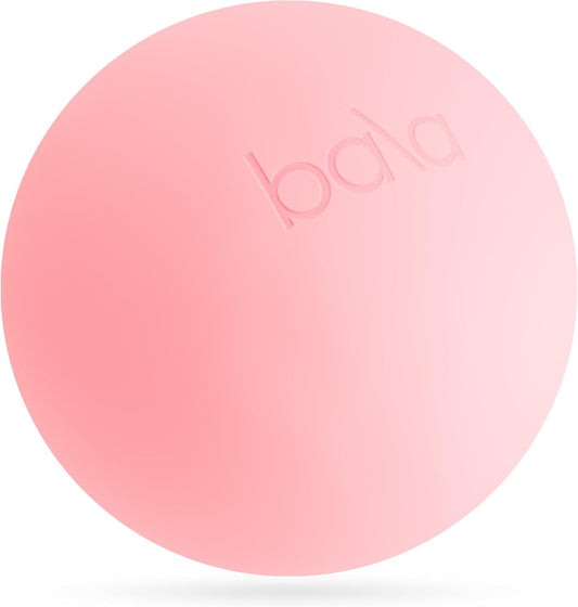 Small 8" Non-Weighted Exercise Ball for Barre, Pilates & Core Training - Yoga Ball for Strength & Stretching - Workout Accessory with Pump for Home Gym