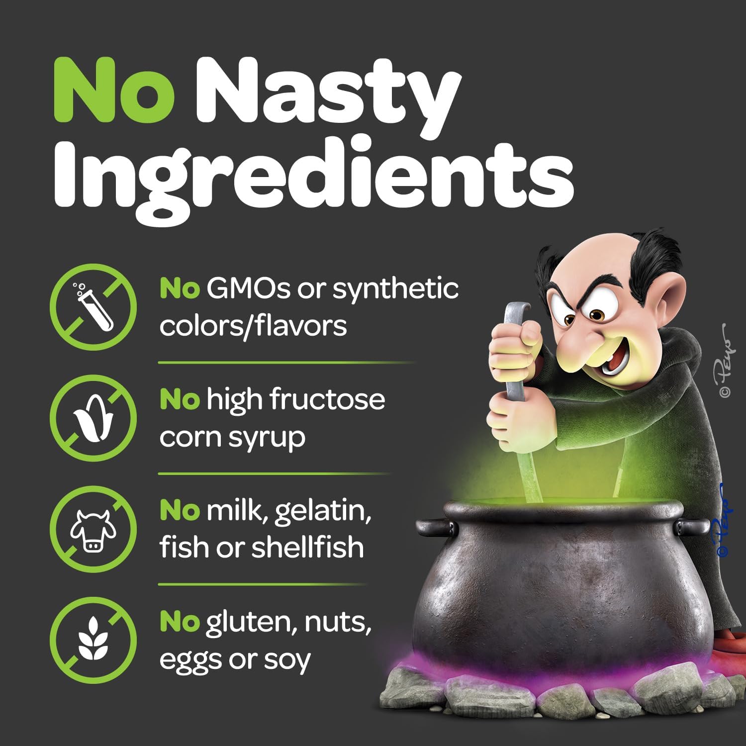 Smurfs Kids Multivitamin Gummies with Real Fruit | Doctor Developed | 15 Essential Vitamins & Minerals | Non-GMO, No Artificial Flavors | 60 Gummies