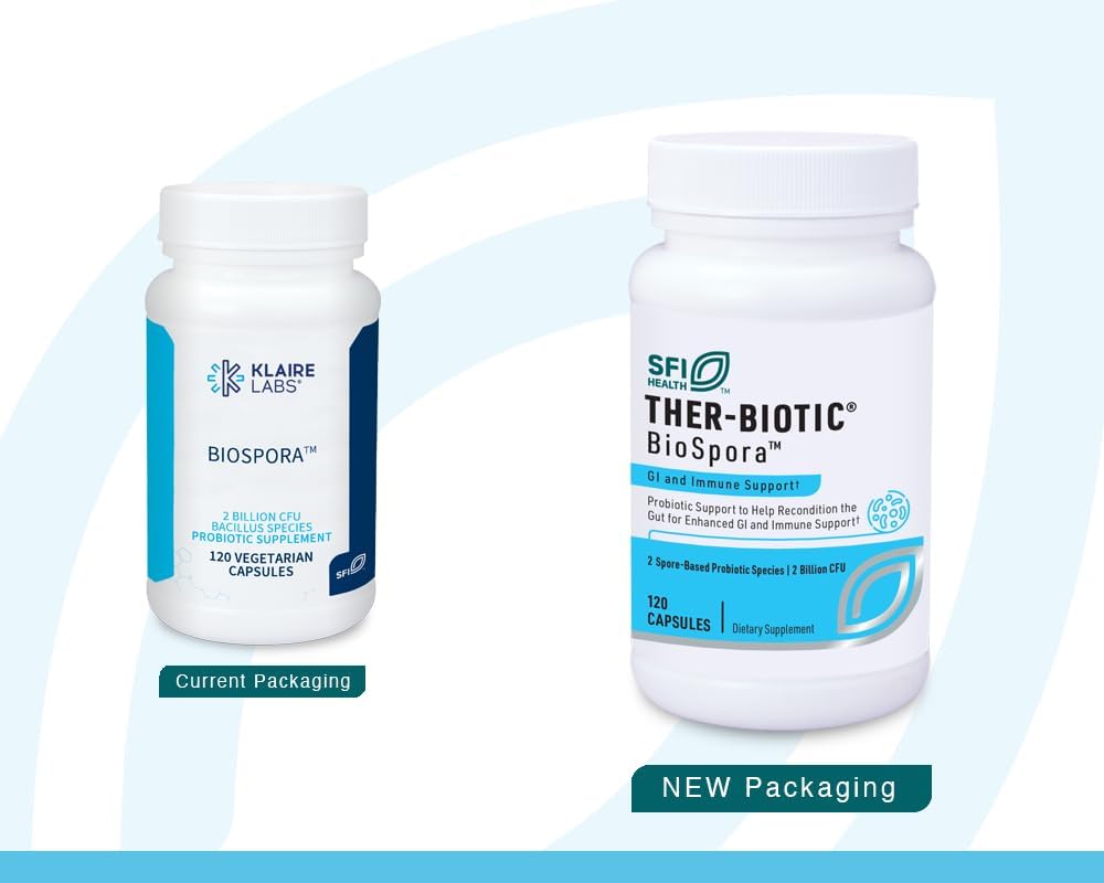 Soil-Based Probiotic for Digestive & Immune Support - 2 Billion CFU - Shelf-Stable - Bacillus Coagulans & Subtilis - Men & Women - 120 Capsules