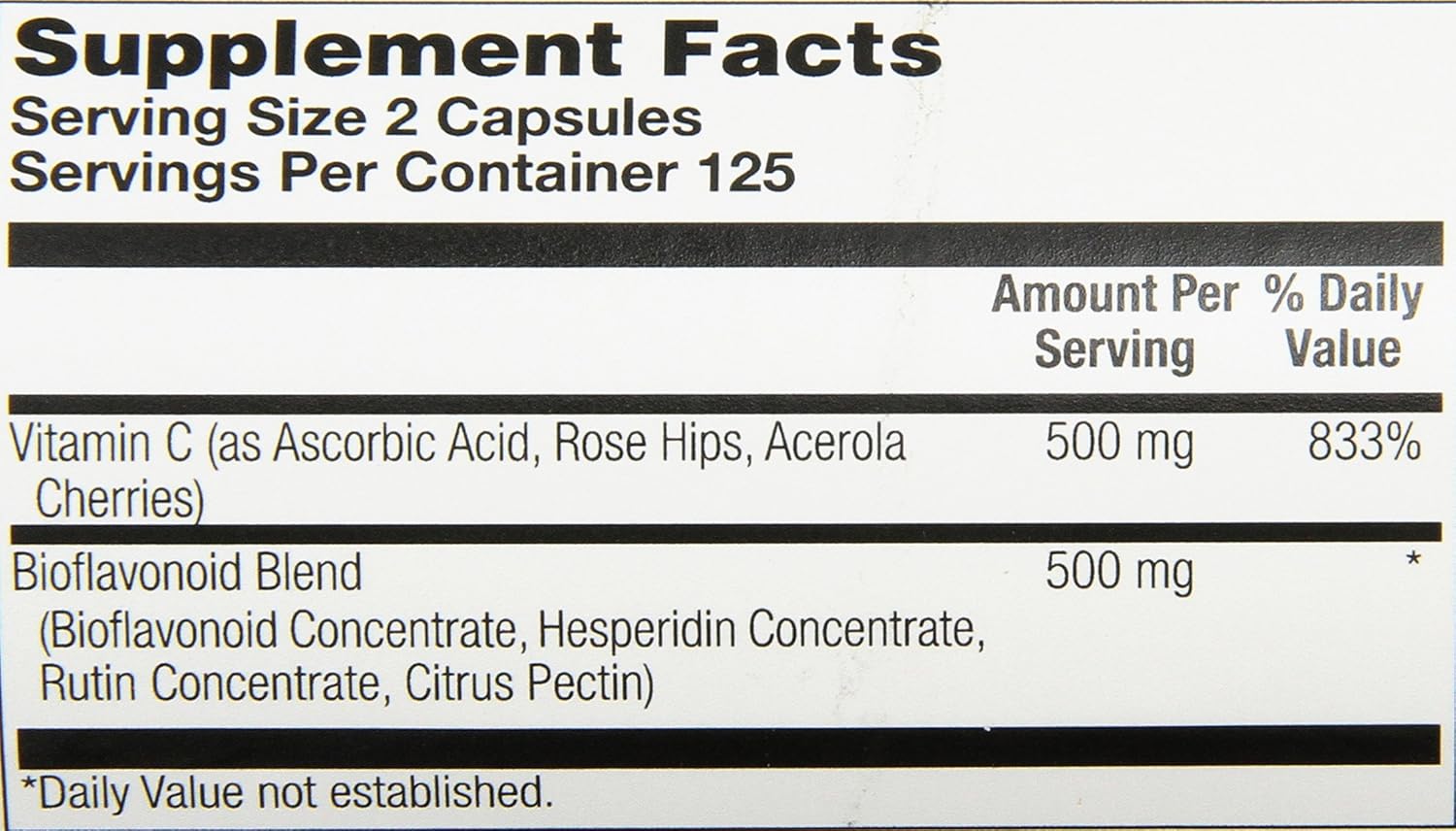 Solaray C Super Bio-Plex Supplement - 250 Capsules