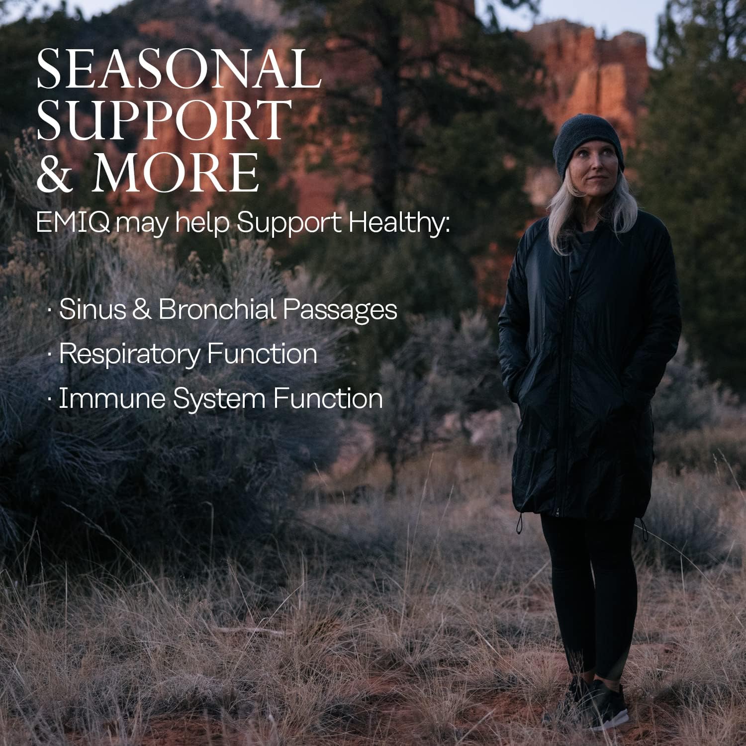 Solaray EMIQ Quercetin for Sinus, Respiratory & Immune Health, 30 VegCaps, Enhanced Absorption