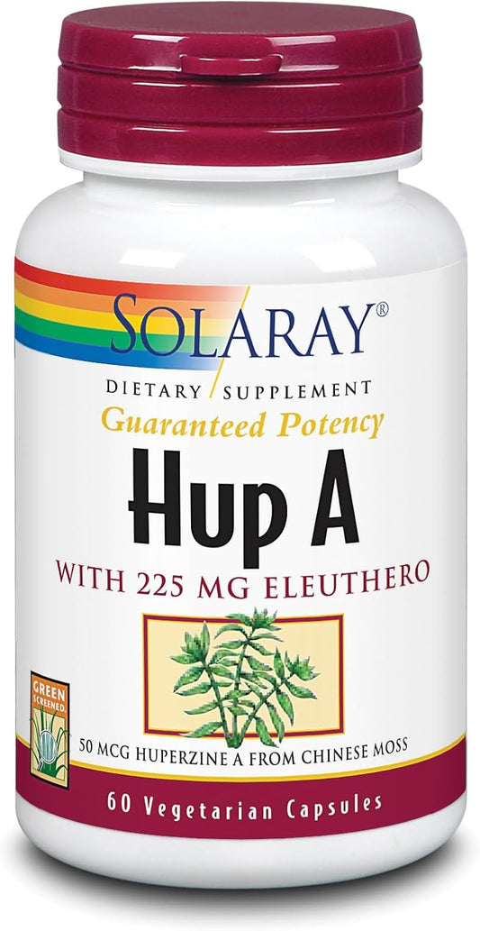 Solaray Huperzine A Capsules - 50mcg, 60 Count - Cognitive Support Supplement