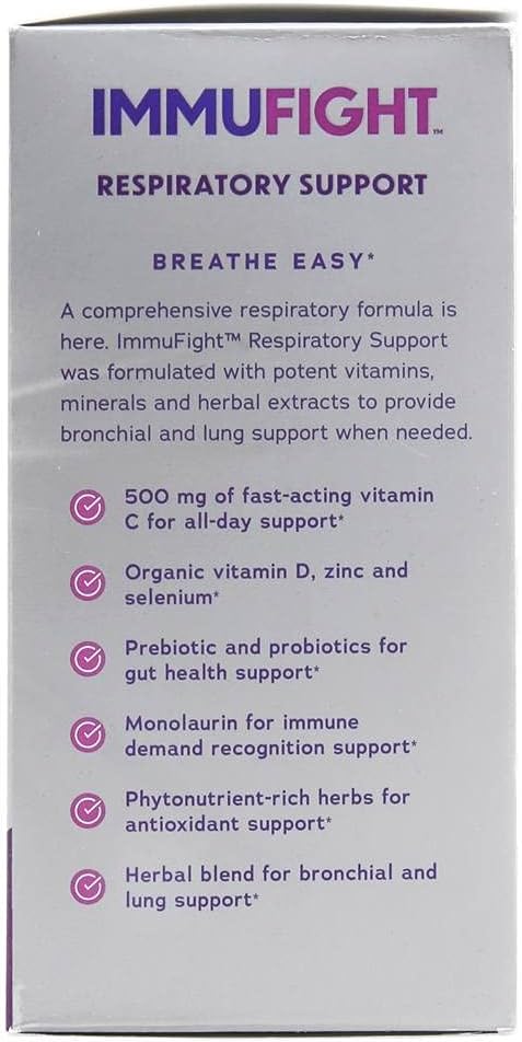 Solaray IMMUNEFIGHT Respiratory Support Capsules - 90 Vegetarian Capsules