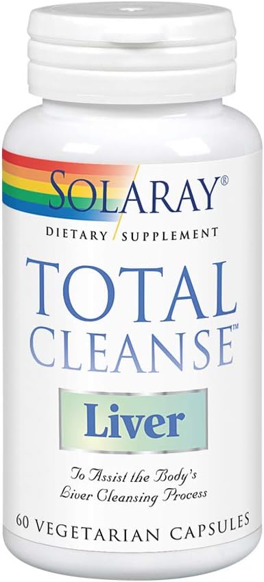 SOLARAY Liver Cleanse Supplement - 60 Capsules for Total Cleansing