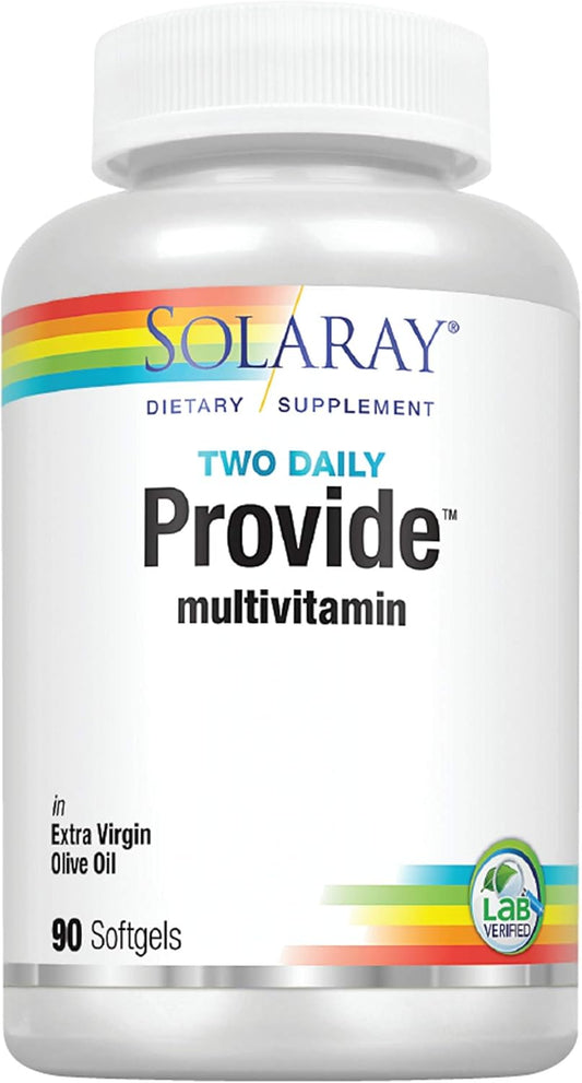 Solaray Multivitamin 90 CT | Two Daily Dosage for Optimal Health and Wellness