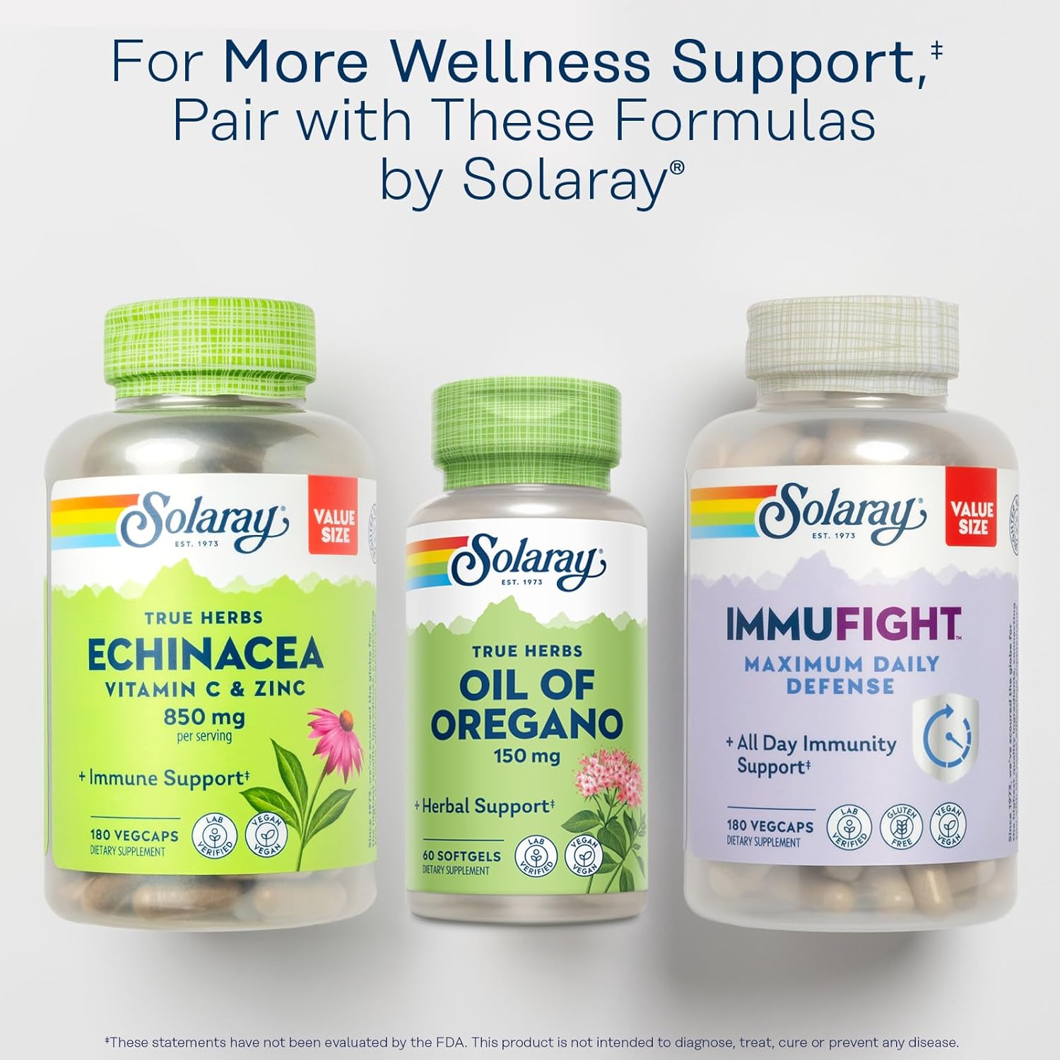 Solaray Oil of Oregano Softgels 150 mg - Vegan Oregano Oil Supplement with Extra Virgin Olive Oil - Supports Wellness & Digestion - 60 Softgels, 60 Servings - 60-Day Guarantee