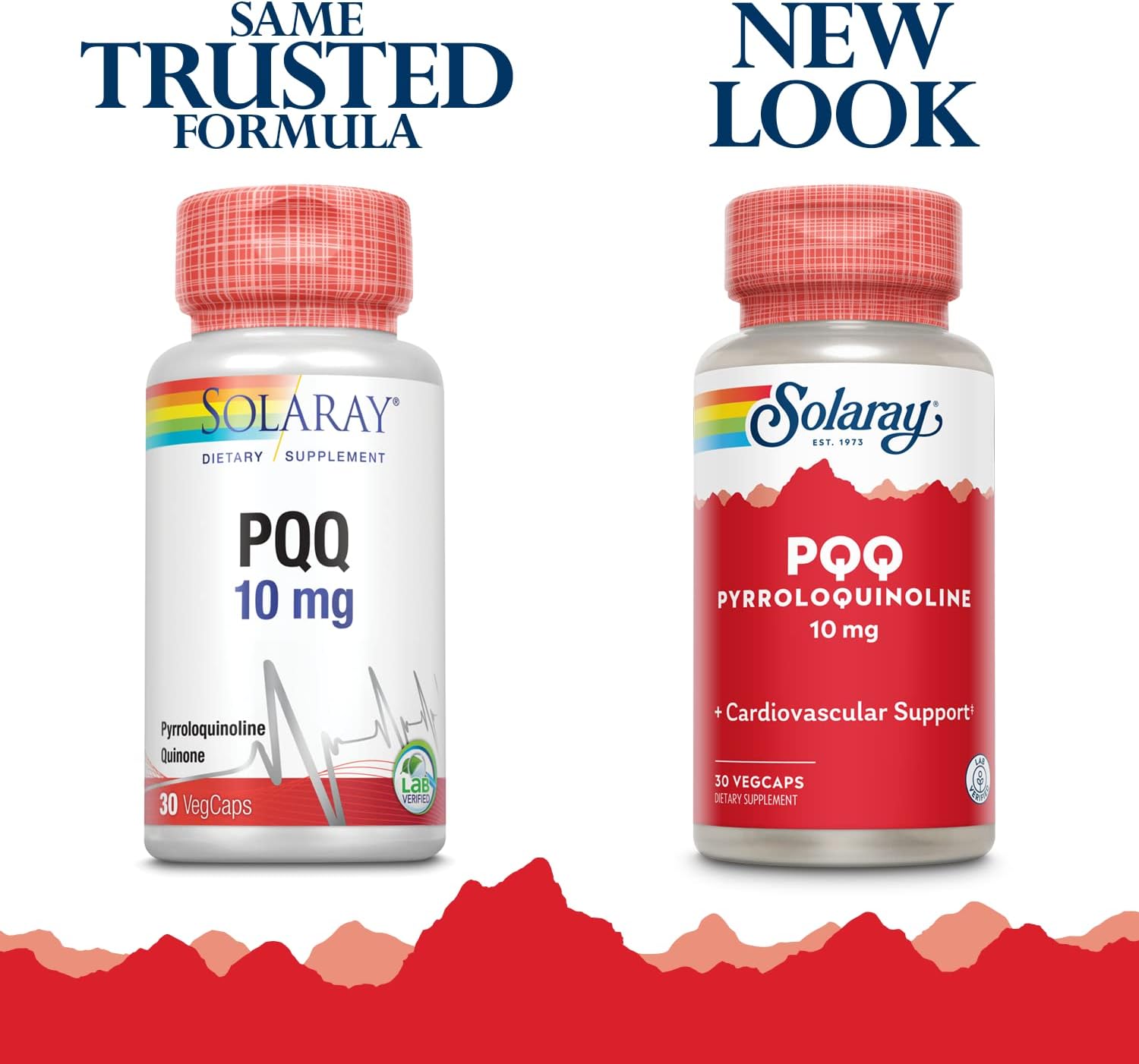 Solaray PQQ 10mg Supplement for Cellular, Heart & Cognitive Support - 30 VegCaps