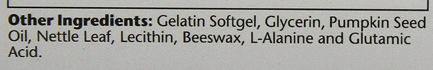 Solaray Saw Palmetto and Pygeum Softgel - Daily Supplement for Prostate Health - 60 Count