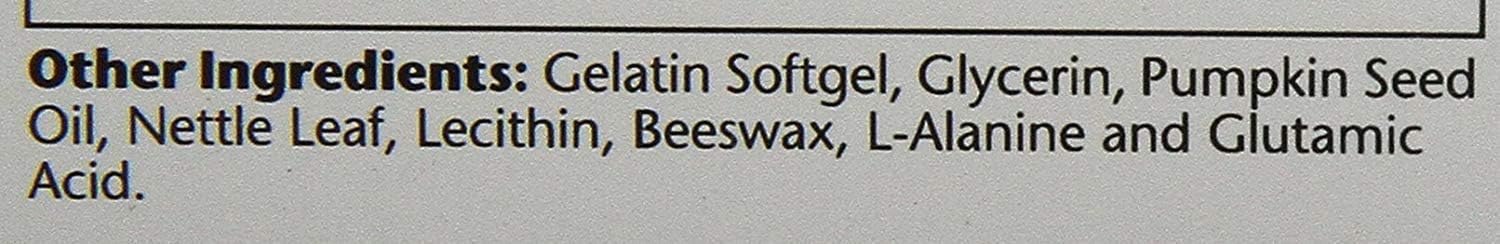 Solaray Saw Palmetto and Pygeum Softgel - Daily Supplement for Prostate Health - 60 Count