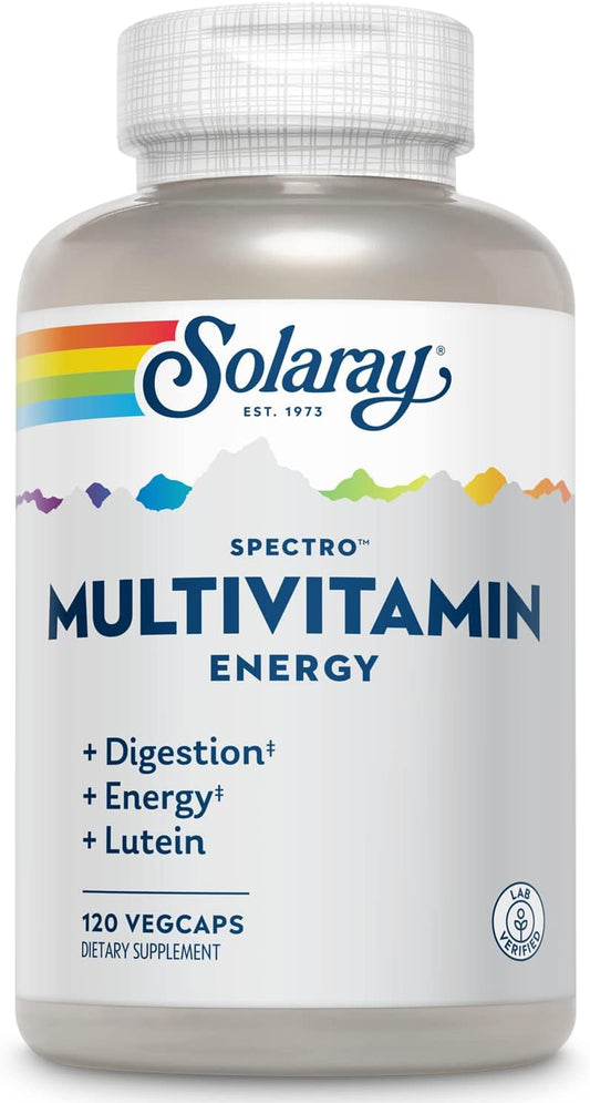 Solaray Spectro Multivitamin 120ct - Boost Energy Levels with Essential Nutrients