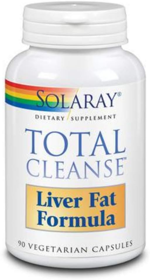 Solaray Total Cleanse Liver Fat Formula - 90 Vegetarian Capsules