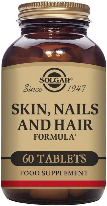 Solgar Advanced MSM Formula for Skin, Nails & Hair - Supports Collagen Health with Zinc, Vitamin C & Copper - 60 Tablets, Vegan & Non-GMO