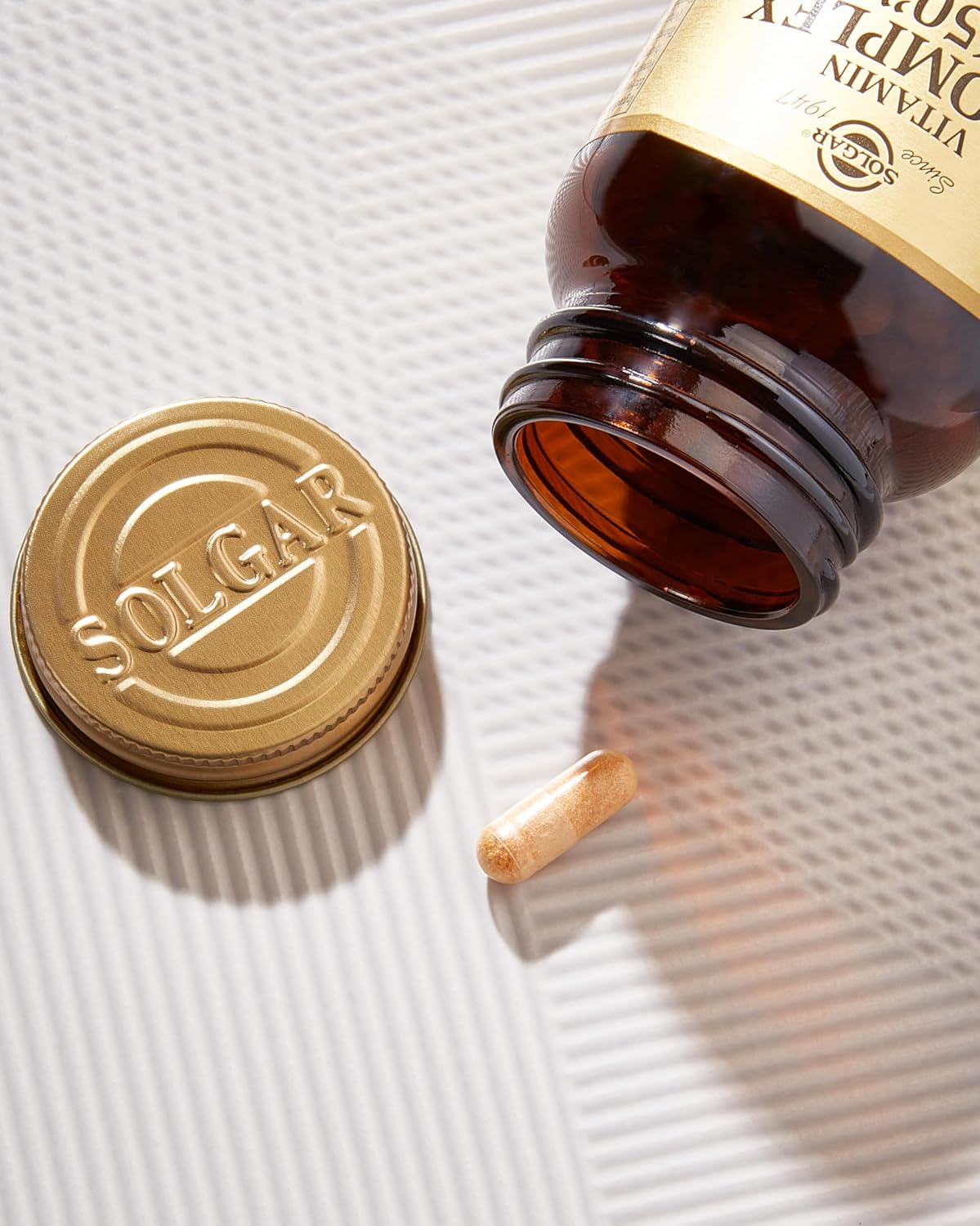 Solgar BComplex “50” Vegetable Capsules - Energy & Cardiovascular Support - NonGMO Vegan Gluten Free - 100 Count