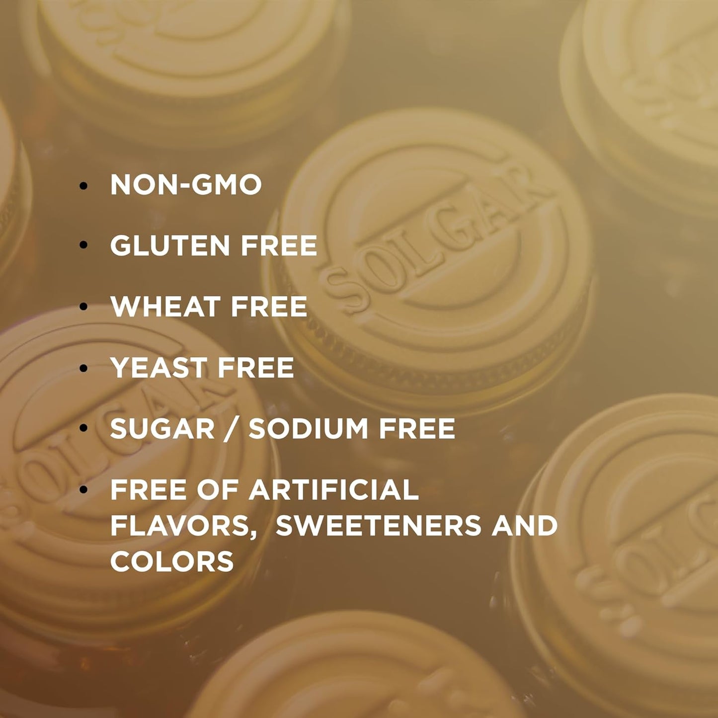 Solgar Chromium Picolinate 500 mcg Capsules - Supports Metabolism of Sugar, Fat & Protein - Non-GMO, Gluten Free, Kosher - 60 Veg Caps