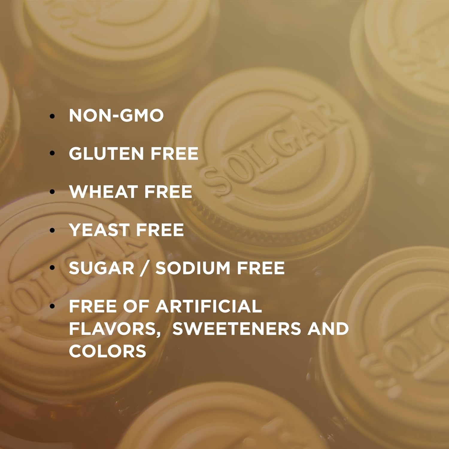Solgar Chromium Picolinate 500 mcg Capsules - Supports Metabolism of Sugar, Fat & Protein - Non-GMO, Gluten Free, Kosher - 60 Veg Caps