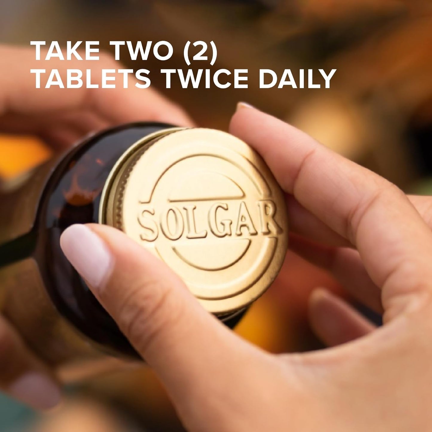 Solgar L-Glutamine 1000mg Tablets - Non-GMO, Vegan, Gluten-Free, Kosher - 120 Servings