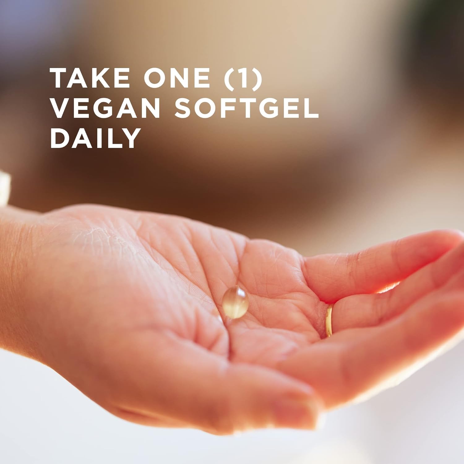 Solgar Vegan Vitamin D3 Softgels - 25 mcg (1,000 IU) - Immune and Bone Health Support - Non-GMO, Certified Vegan, Gluten & Dairy Free - 120 Servings