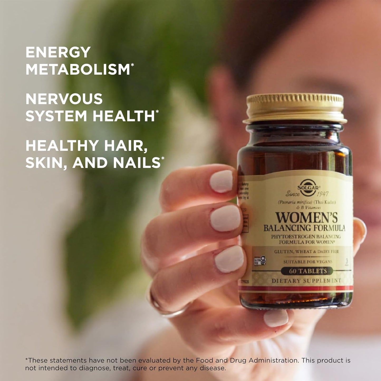 Solgar Women’s Balancing Formula 60 Tablets (Pack of 2) - Vegan, Kosher, Gluten & Dairy Free - 120 Servings