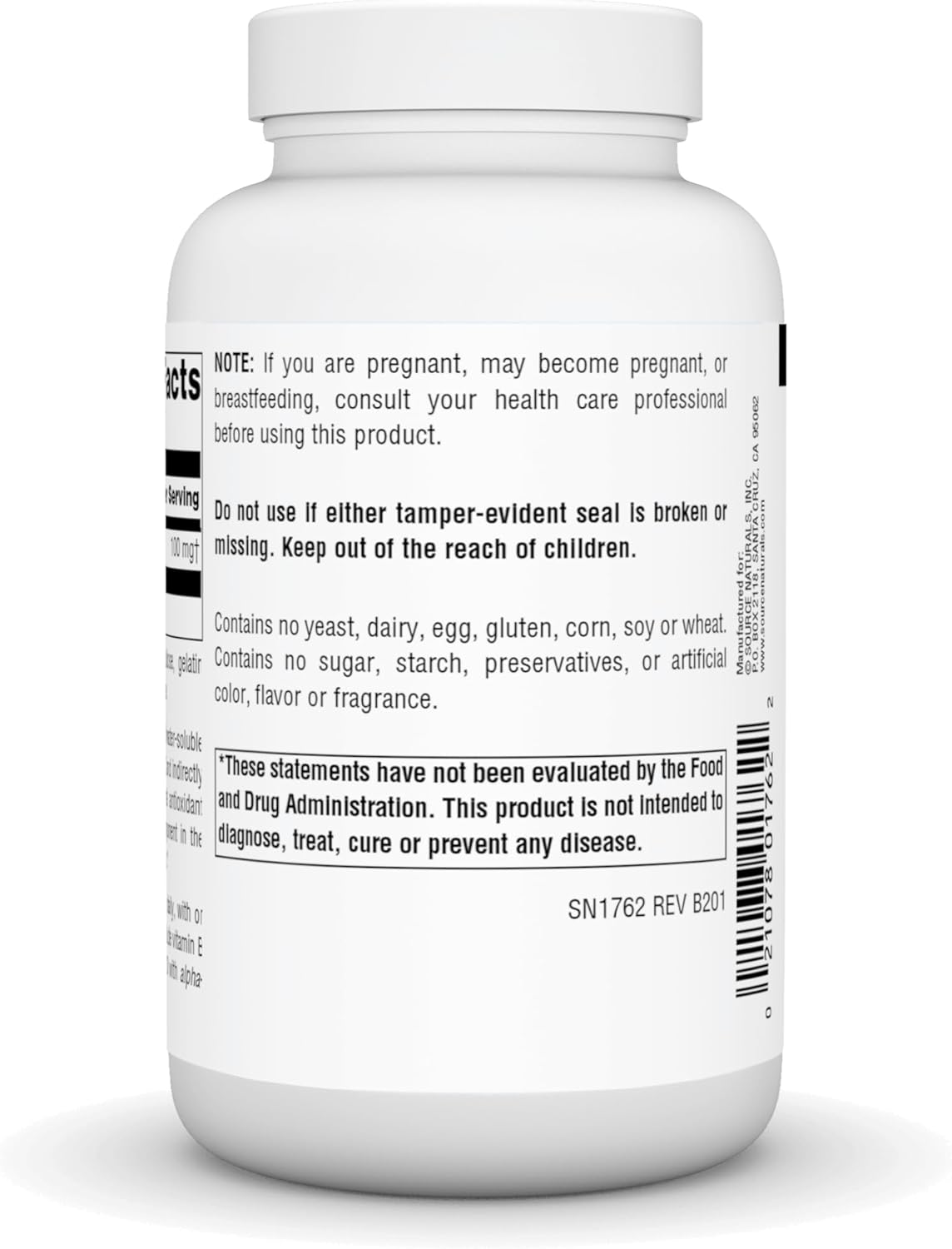 Source Naturals Alpha Lipoic Acid 100mg Capsules - Promotes Healthy Sugar Metabolism, Liver Function, and Energy Production - 120 Count