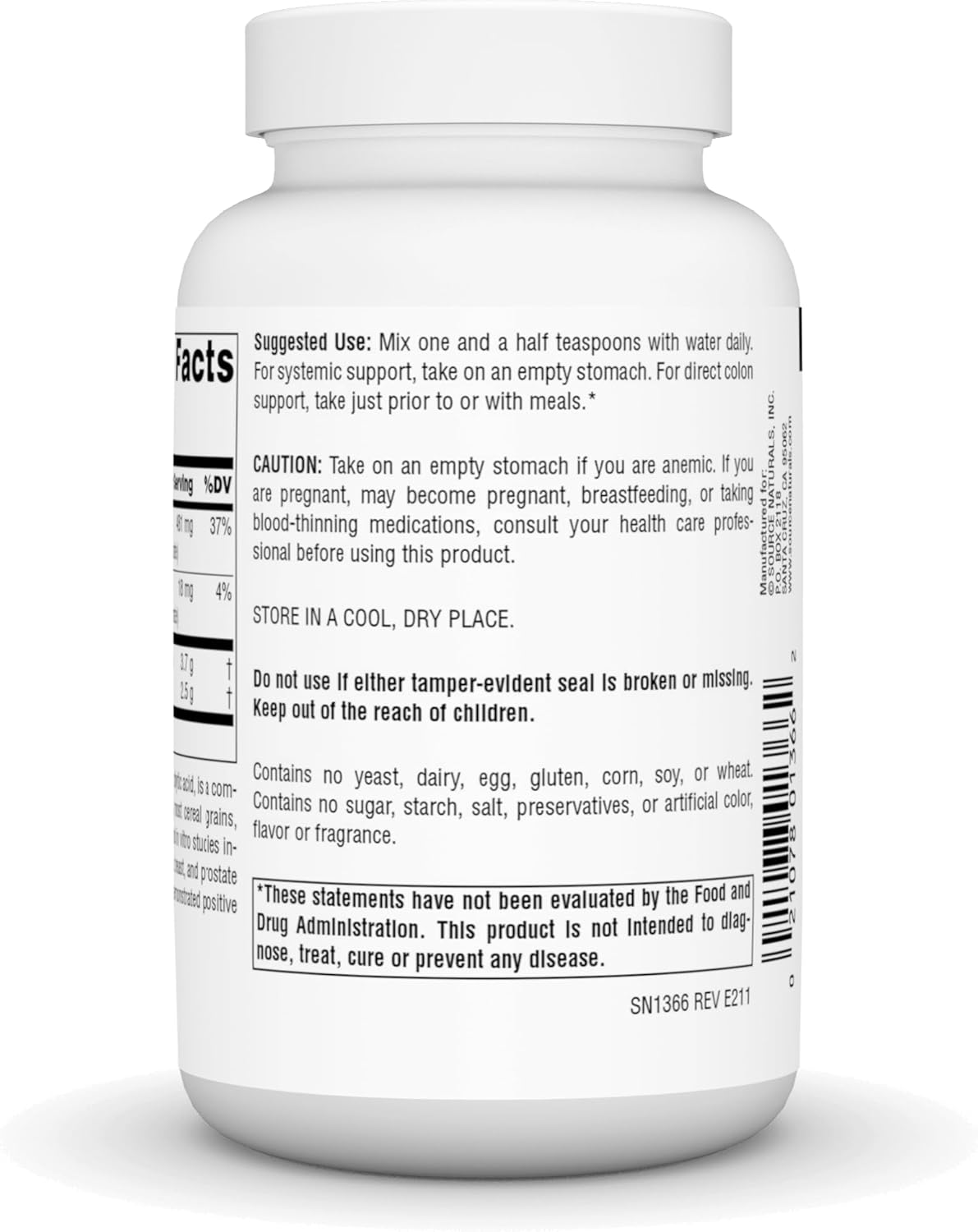 Source Naturals IP-6 Inositol Hexaphosphate Powder - 100g Powder Supplement