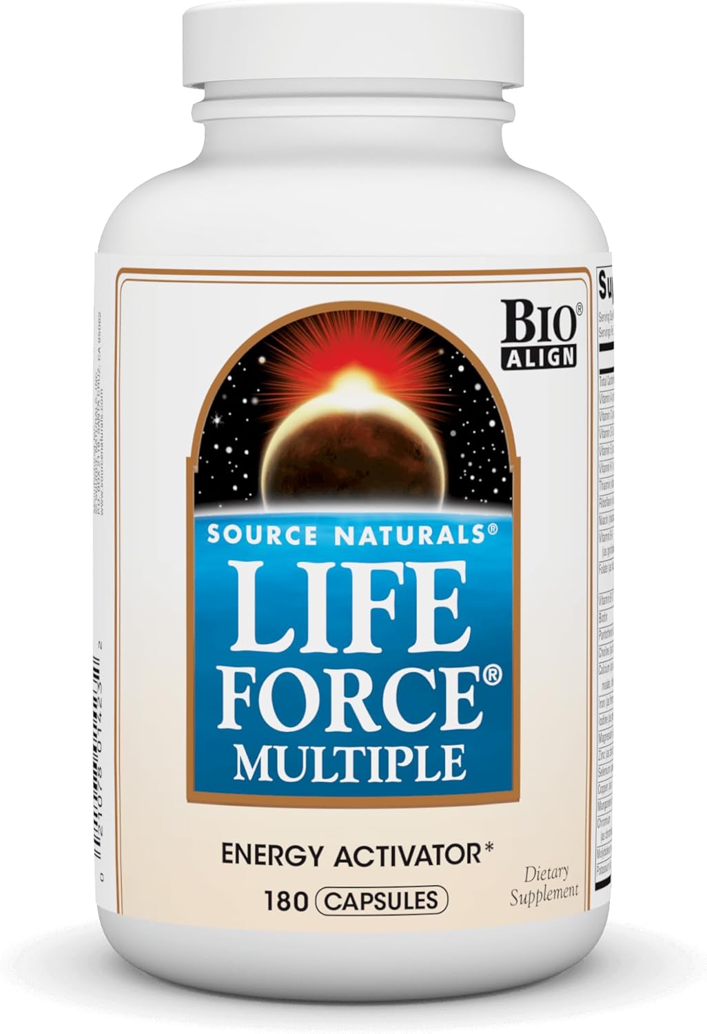 Source Naturals Life Force Multiple Energy Activator 180 Capsules - Natural Energy Booster Supplement