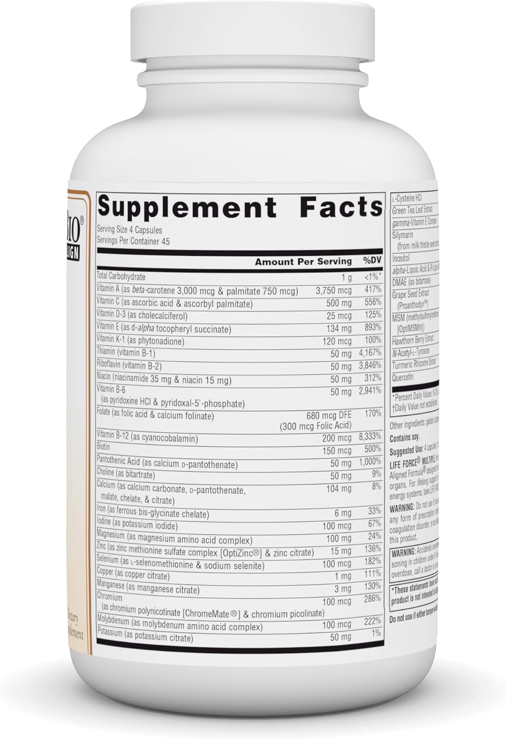 Source Naturals Life Force Multiple Energy Activator 180 Capsules - Natural Energy Booster Supplement