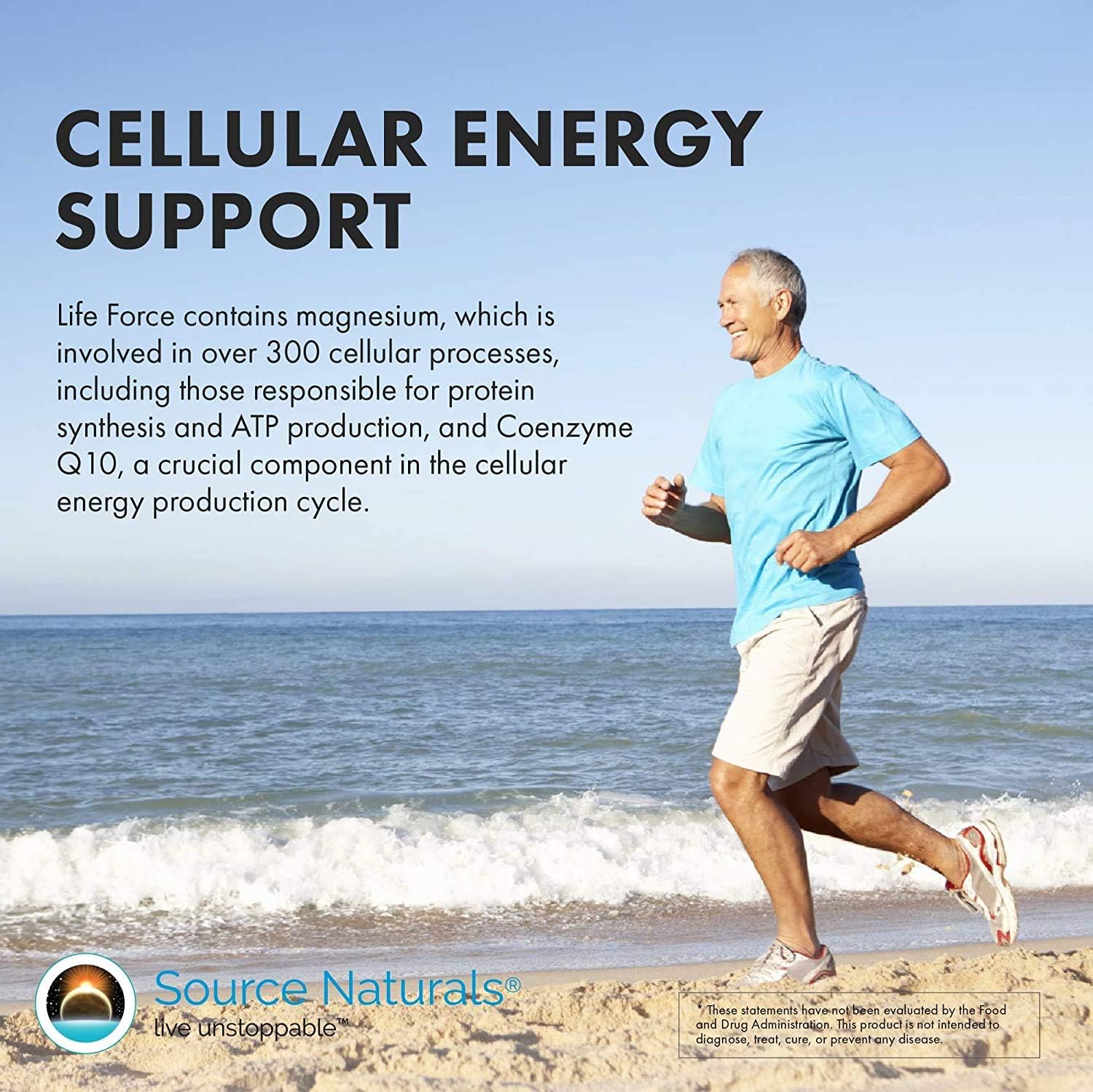Source Naturals Life Force Multiple Energy Activator 180 Capsules - Natural Energy Booster Supplement