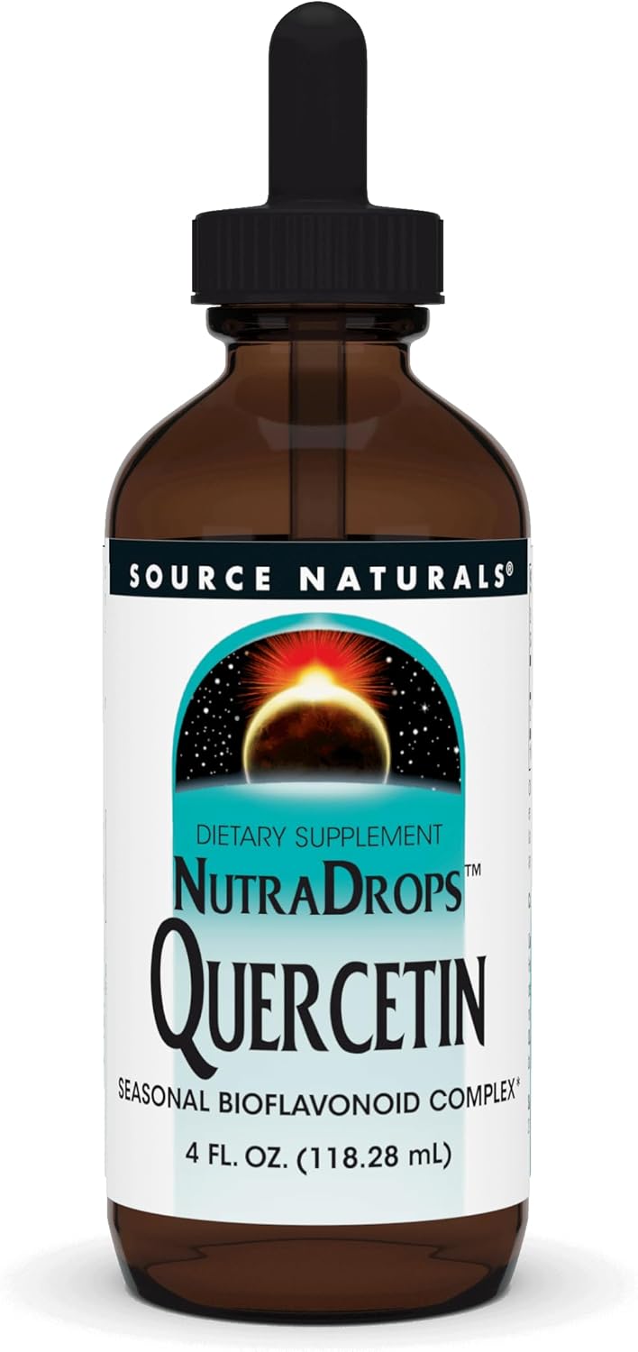 Source Naturals Quercetin NutraDrops - Seasonal Bioflavonoid Complex - 4 oz
