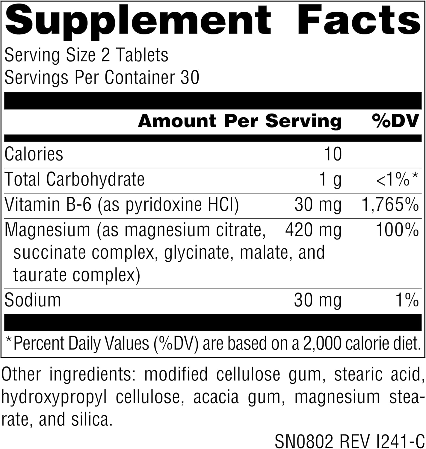 Source Naturals Ultra-Mag 5-in-1 Bioavailable Magnesium Supplement for Muscle Relaxation & Nerve Calming - 60 Vegan Tablets