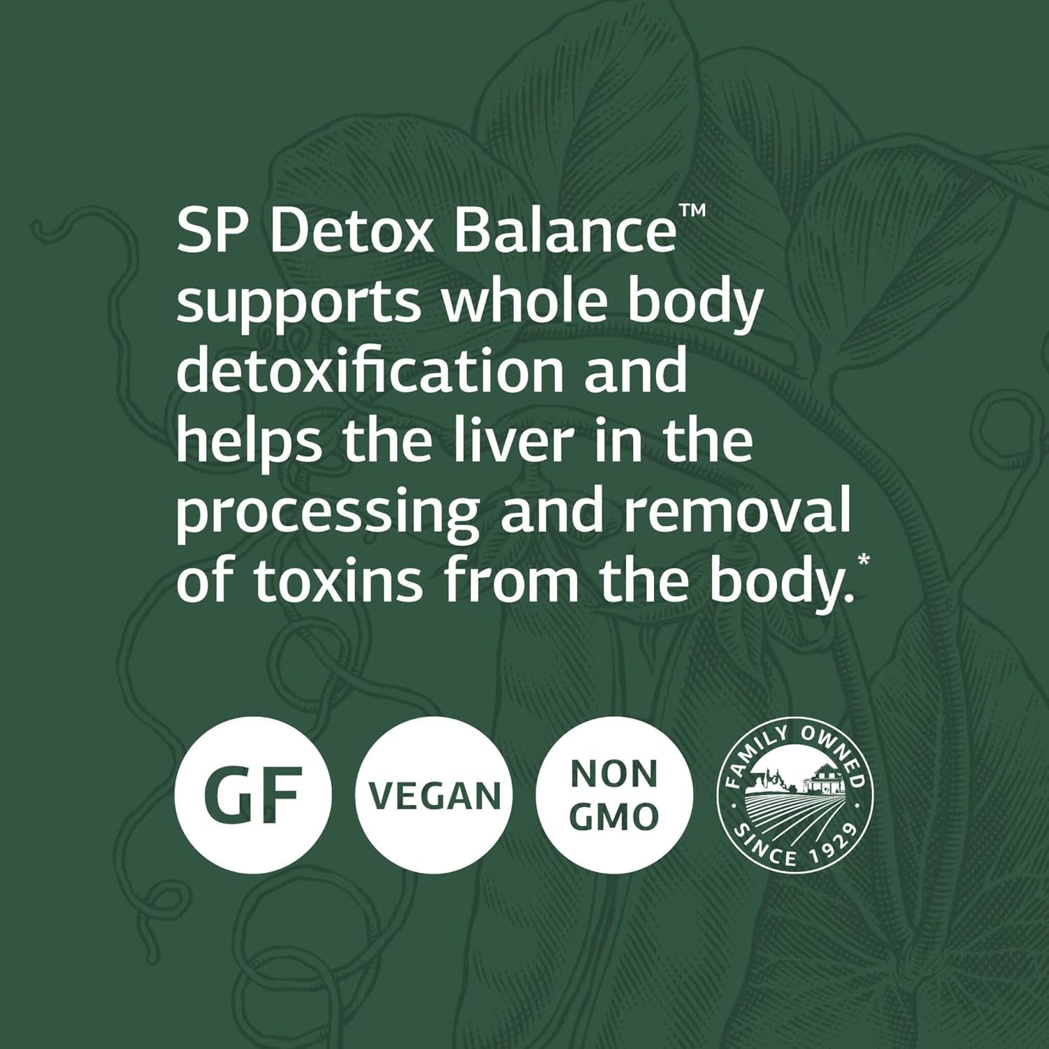 SP Detox Balance: Whole-Food Cleanse with Magnesium, Iron, Milk Thistle - 28-Day Vegan Gluten Free Program
