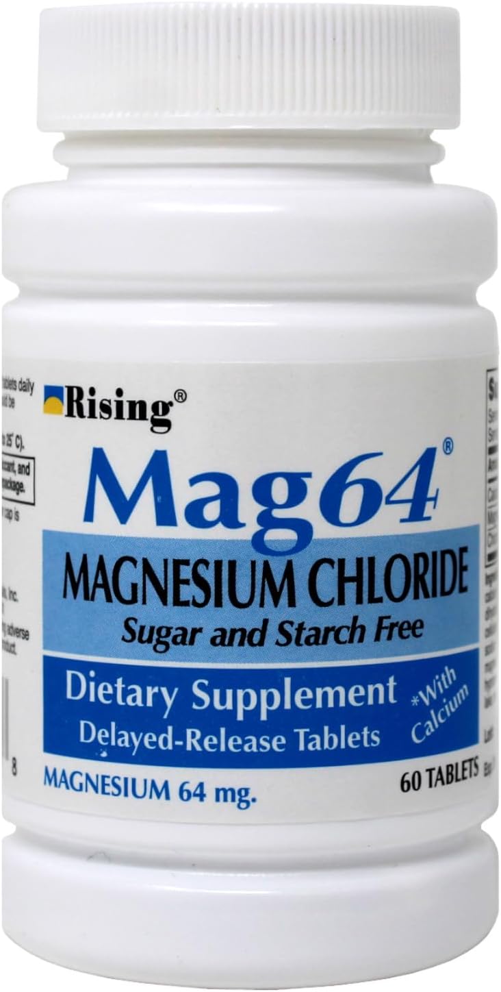Special Pack of 6 Risi 60TB X 6 Magnesium Supplements 535mg - Boost Your Health Today!