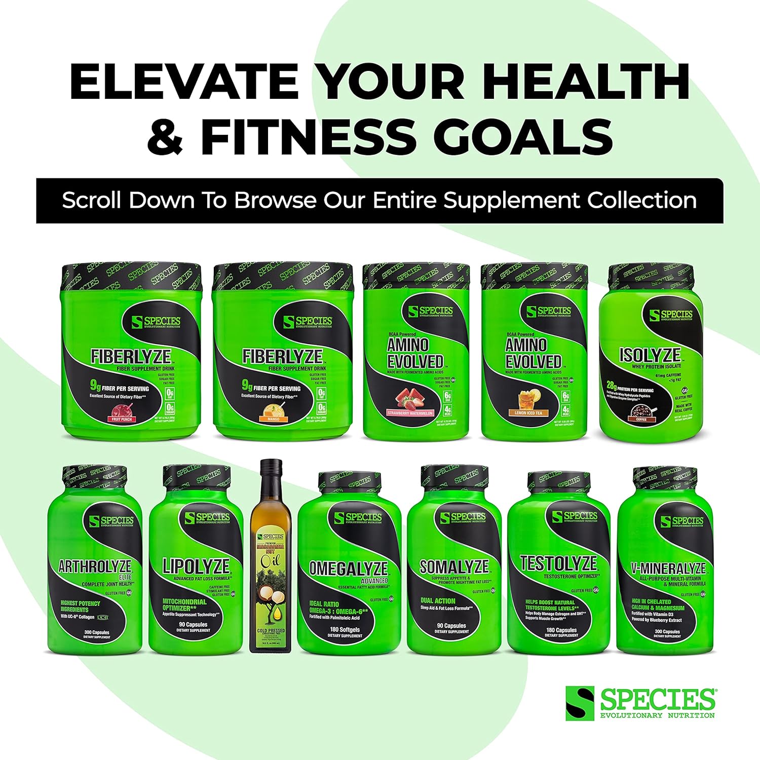 Species Nutrition Isolyze Whey Protein Powder - Cinnamon Donut Flavor, 27.5g Protein Per Serving, 100% Whey Isolate for Muscle Growth, Low Fat & Sugar-Free, 44 Servings