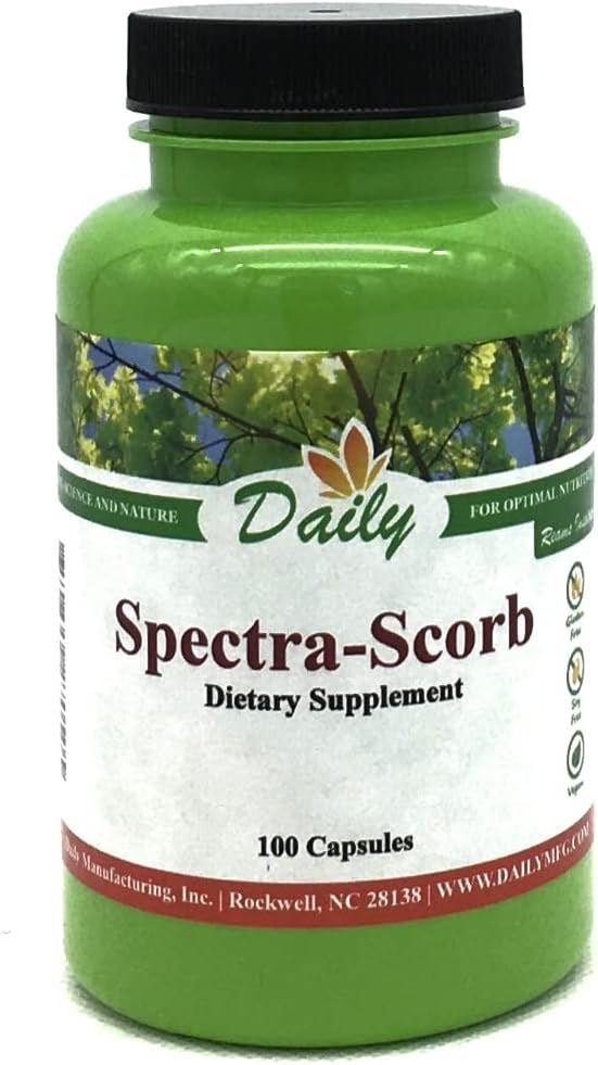 Spectra-Scorb™ Vitamin C Mineral Ascorbates Bioflavonoid Complex Quercetin Capsules