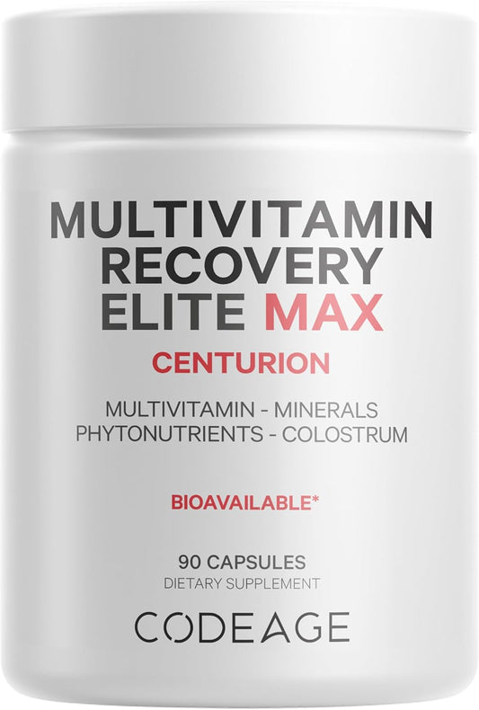 Sport Recovery Multivitamin Supplement with Vitamins, Minerals, Antioxidants - 90 Capsules