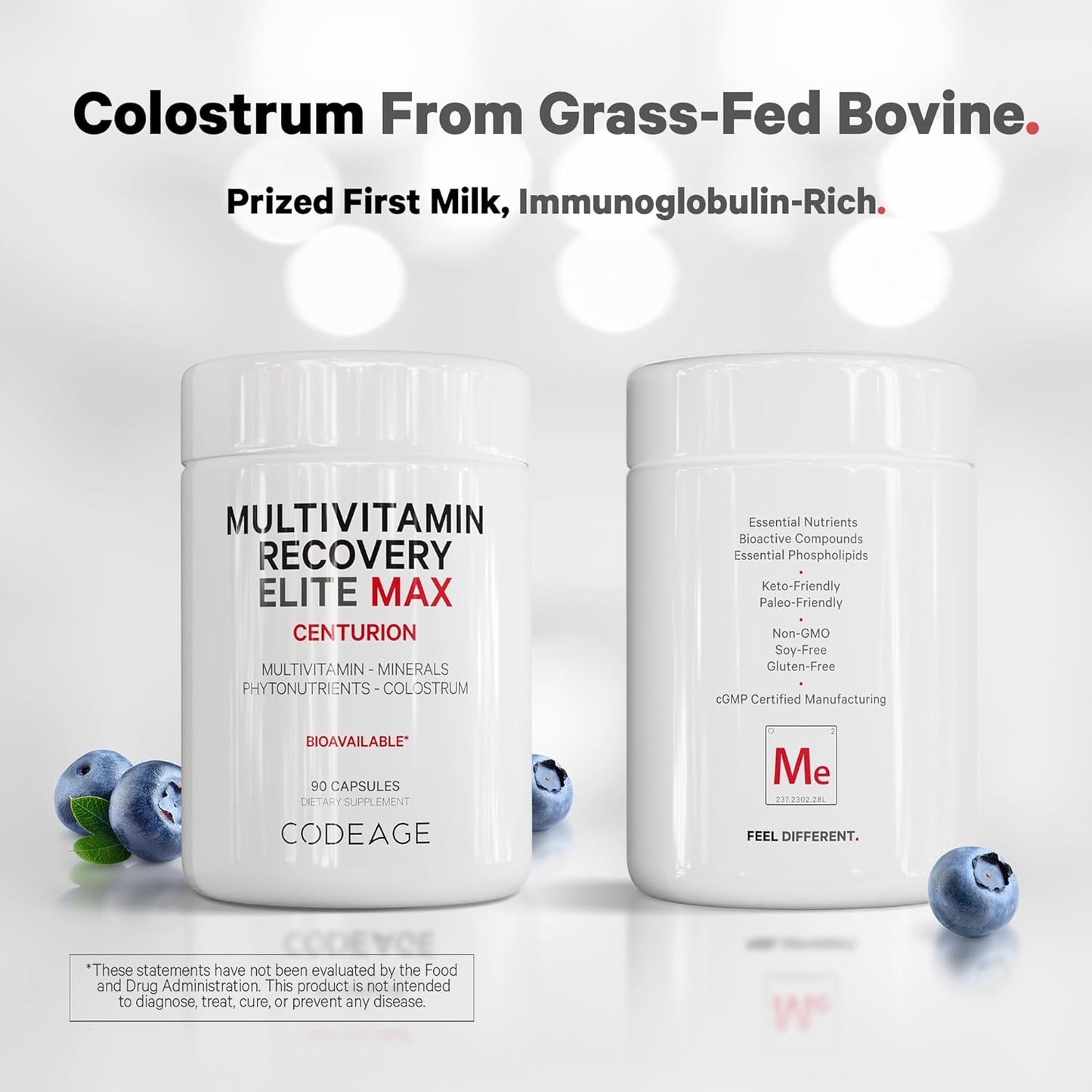 Sport Recovery Multivitamin Supplement with Vitamins, Minerals, Antioxidants - 90 Capsules