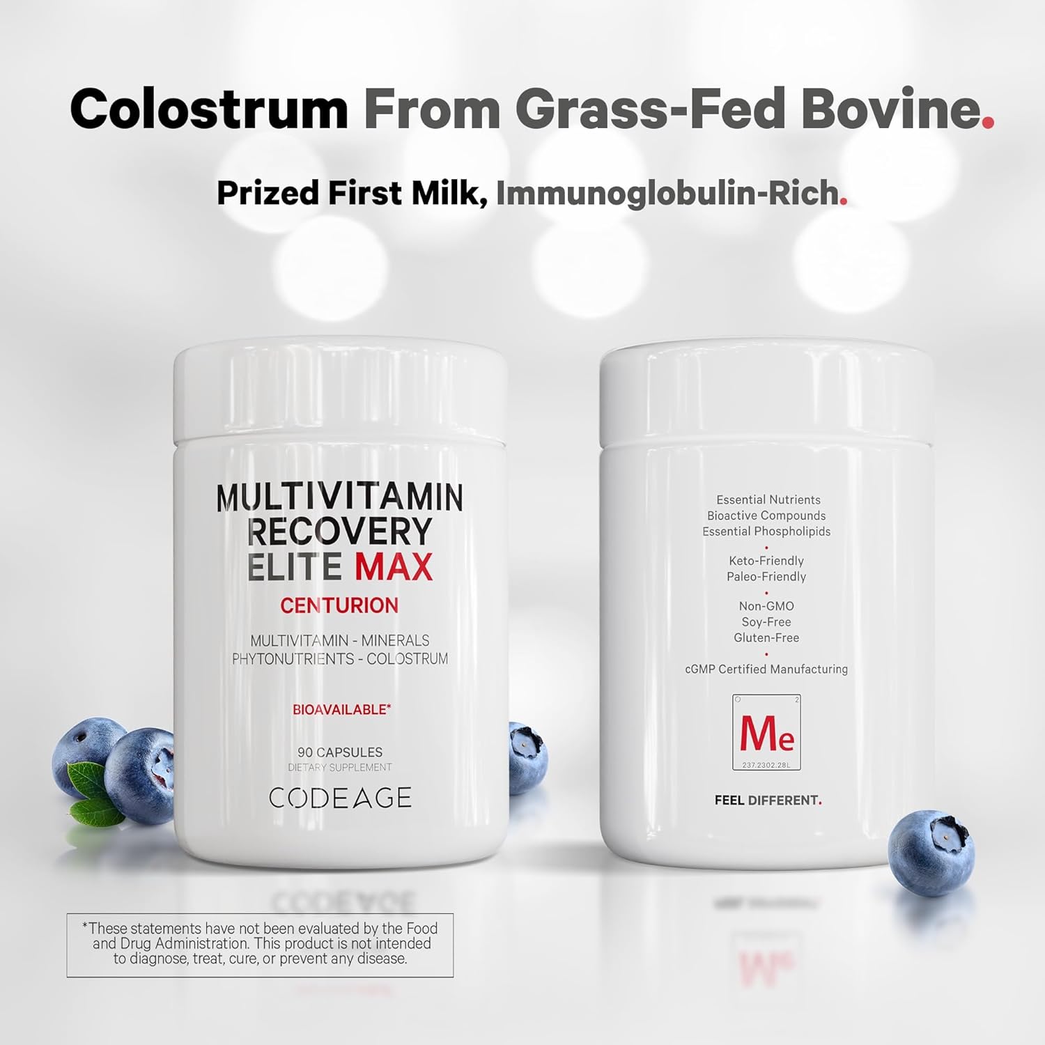 Sport Recovery Multivitamin Supplement with Vitamins, Minerals, Antioxidants - 90 Capsules