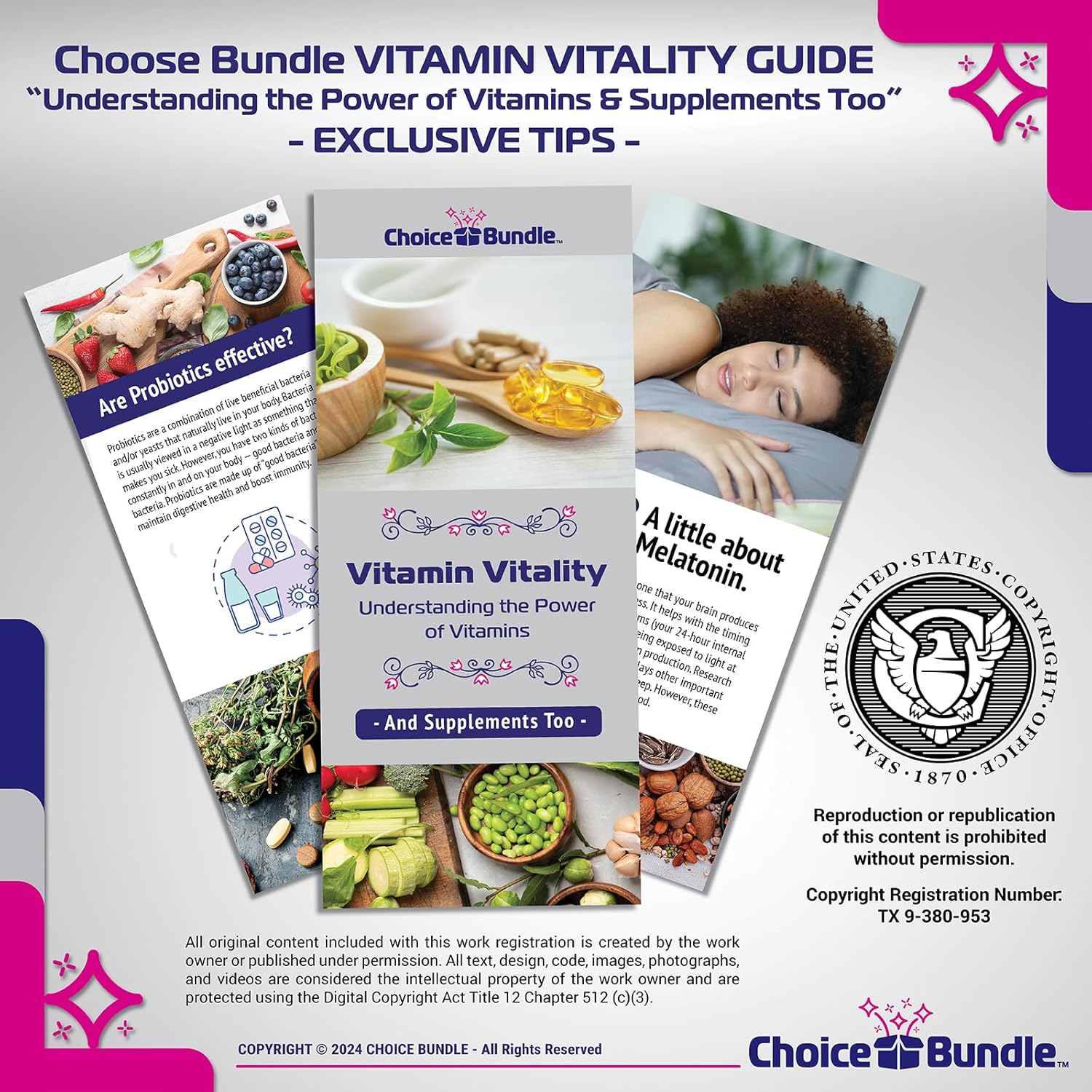Spring Valley Calcium and Vitamin D Tablets 600 mg 250 Ct Bundle with Guide and Pill Container