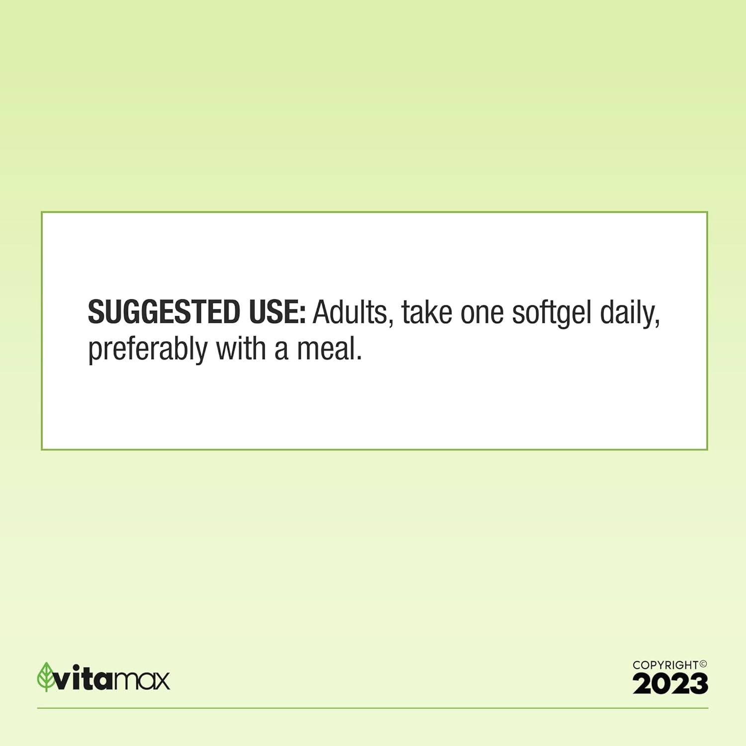 Spring Valley Omega-3 Fish Oil 1000mg, 120 Count with VitaMax Vitamin Guide